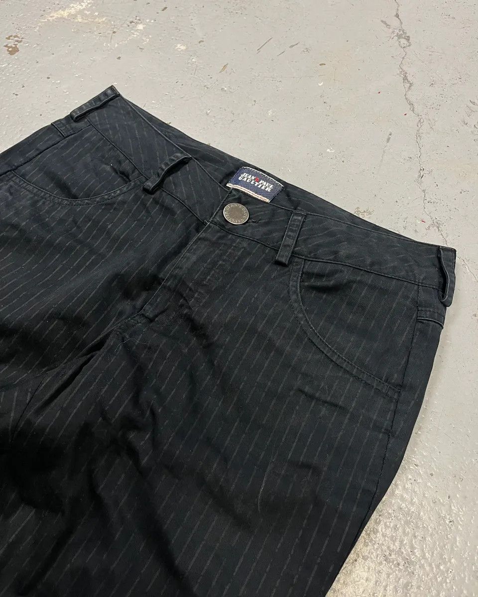 Jean Paul Gaultier Jean Paul Gaultier Black Classy Striped Pants Size 25" / US 0 / IT 36 - 6 Thumbnail