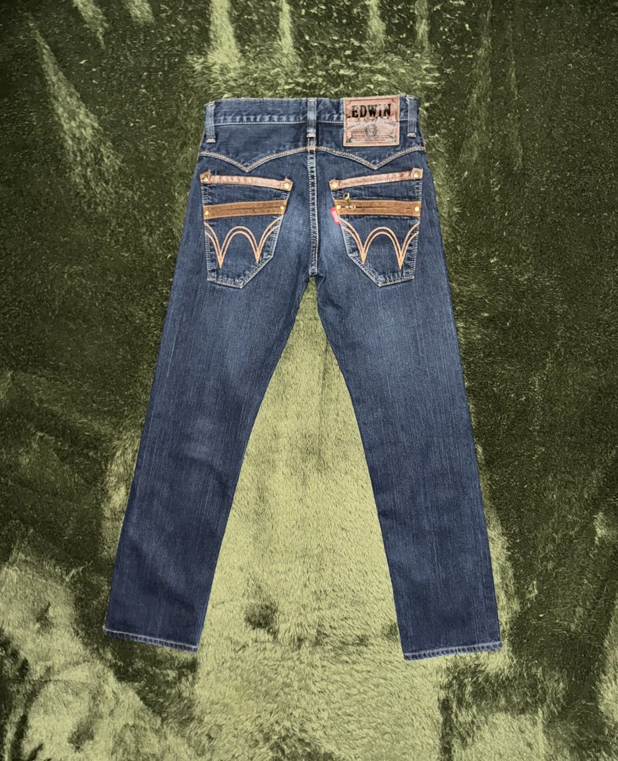 Edwin [28] EDWIN Western Yoke Detail Denim Pants MADE IN JAPAN Size US 28 / EU 44 - 8 Thumbnail