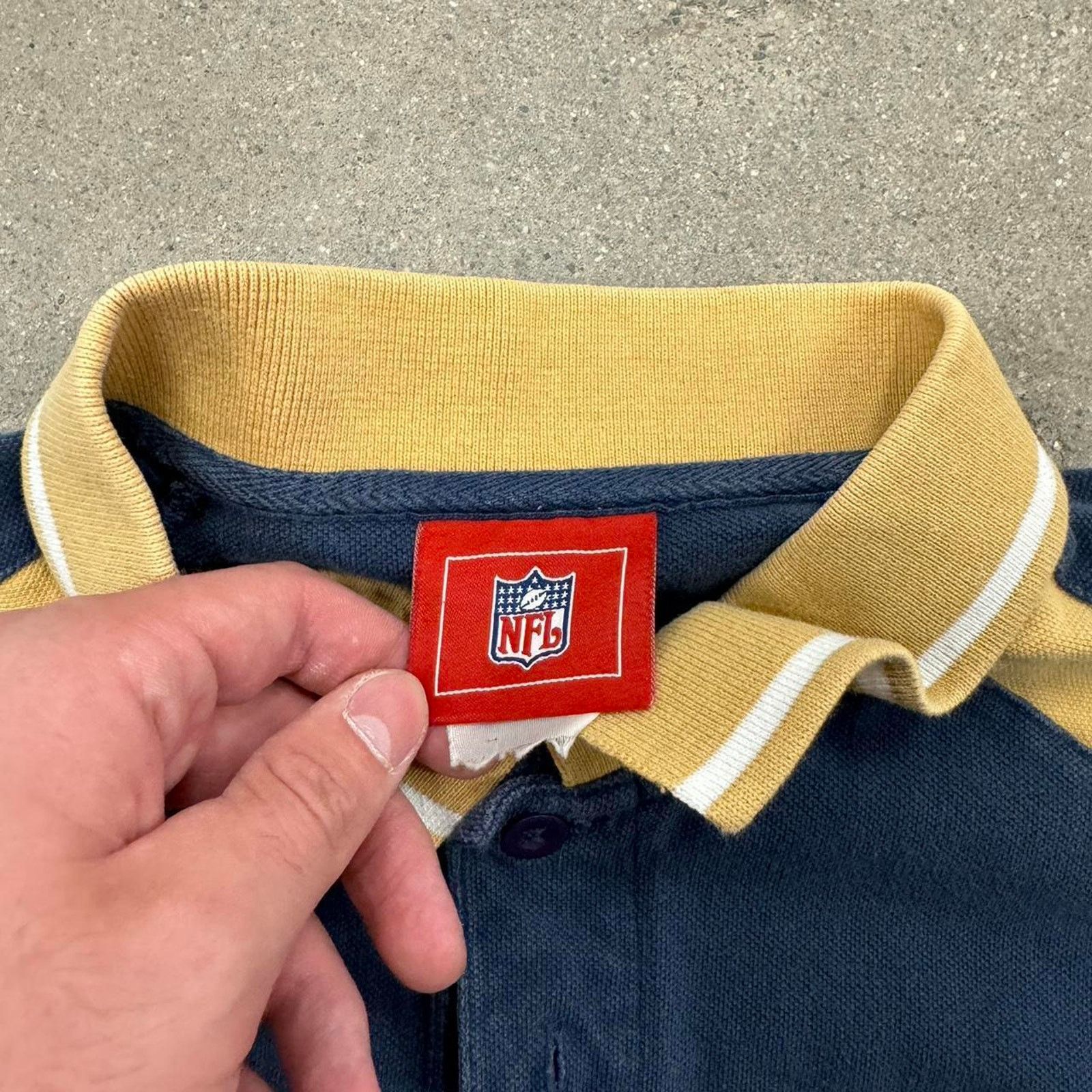 NFL Vintage 90s Rams Polo with a cool embroidery Size US XL / EU 56 / 4 - 3 Thumbnail