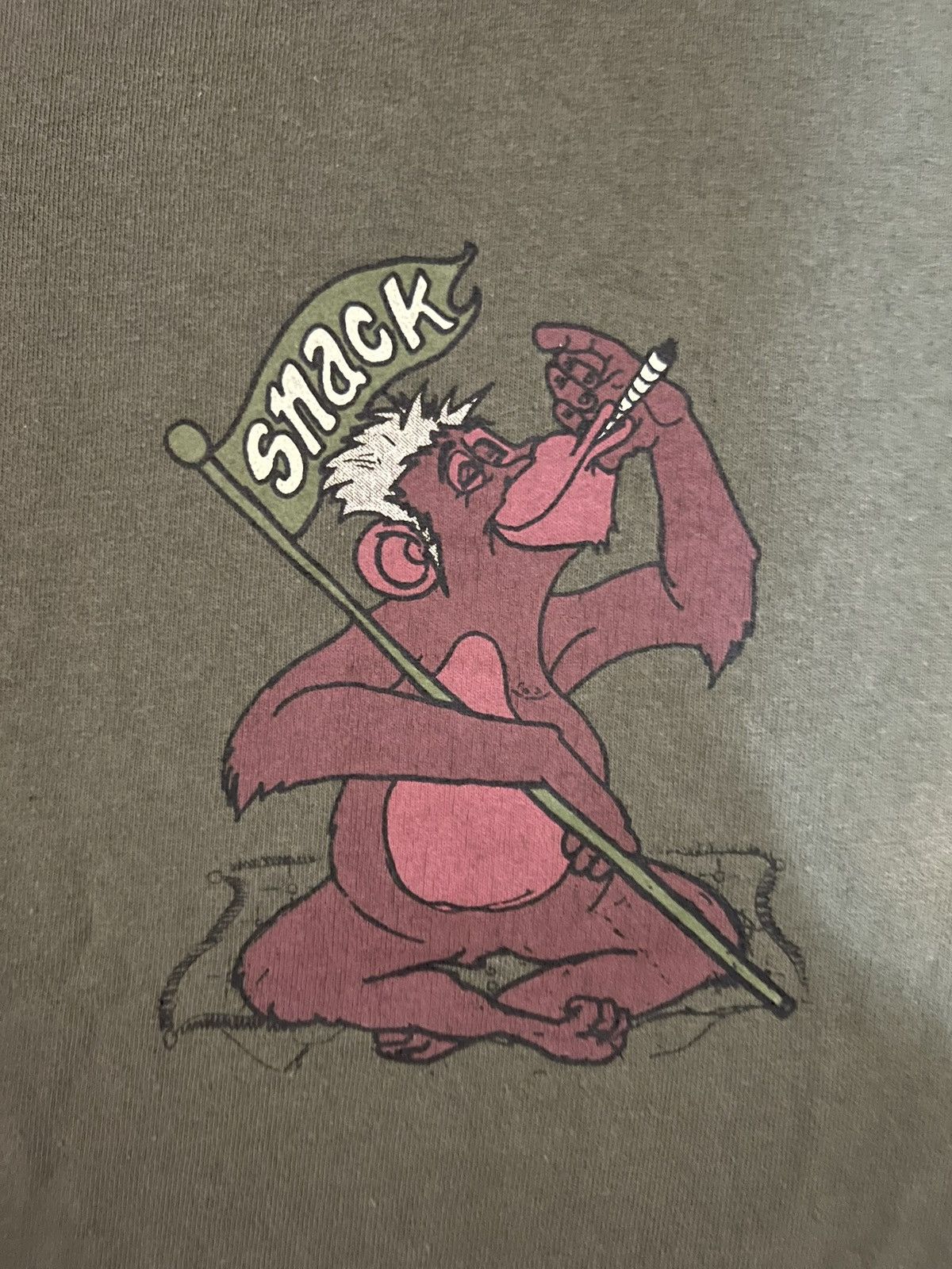 Other SNACK SMOKING APE TEE Size US M / EU 48-50 / 2 - 2 Thumbnail