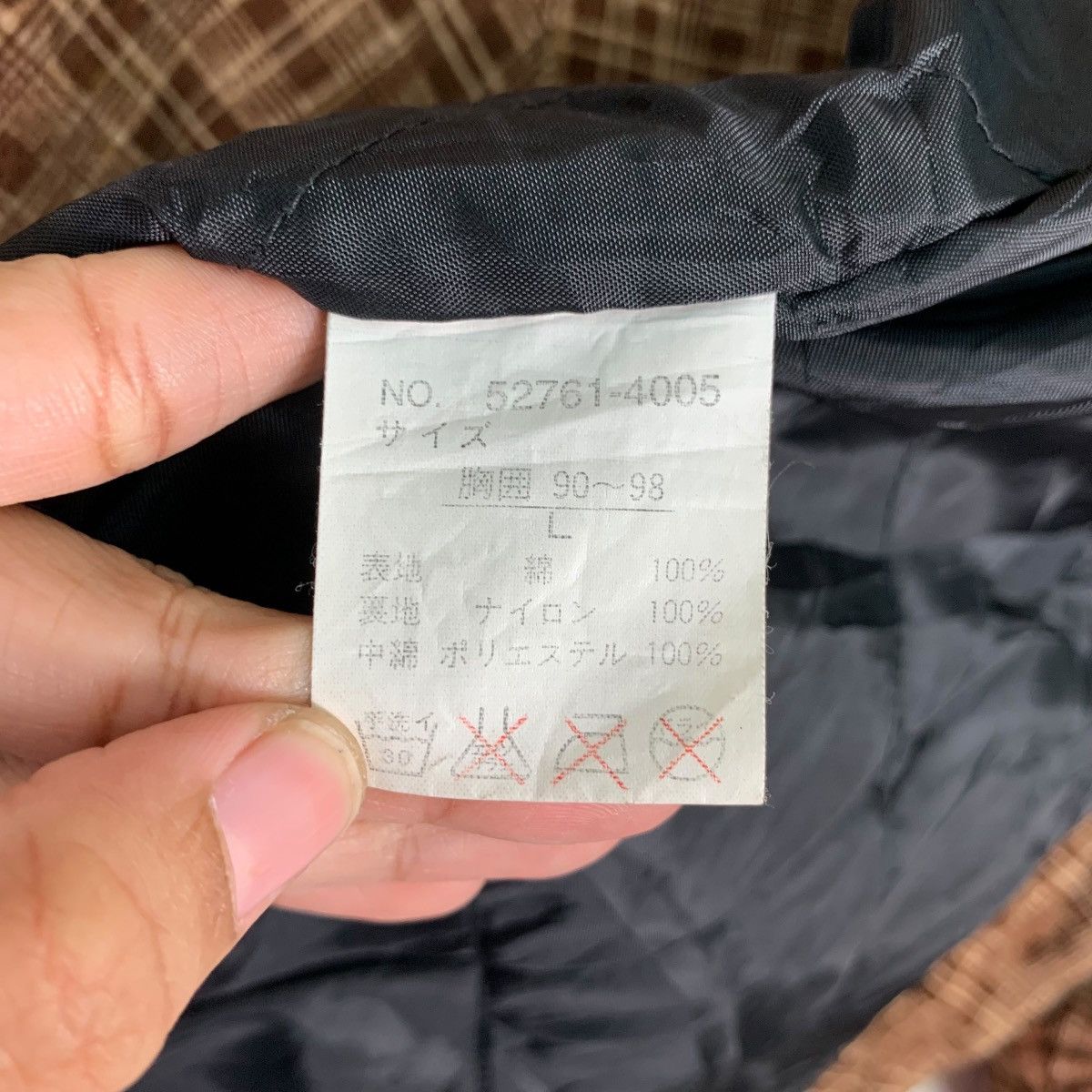 Japanese Brand SCOMMESSA Checked Plaid Zipper Flannel Jacket #0384-C18 Size US L / EU 52-54 / 3 - 20 Thumbnail
