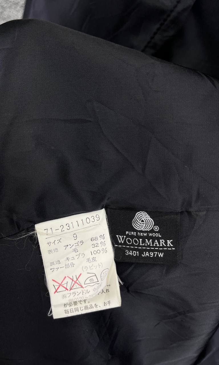 Yohji Yamamoto Vintage Yohji Yamamoto Ined Wool Coat Jacket Size M / US 6-8 / IT 42-44 - 9 Thumbnail