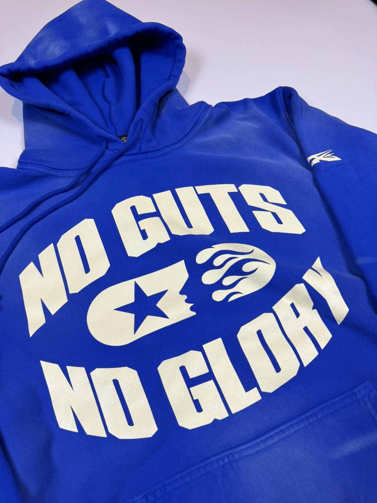 HELLSTAR 💫 Hellstar “No Guys No Glory” Hoodie - Blue - Large Size US L / EU 52-54 / 3 - 5 Thumbnail