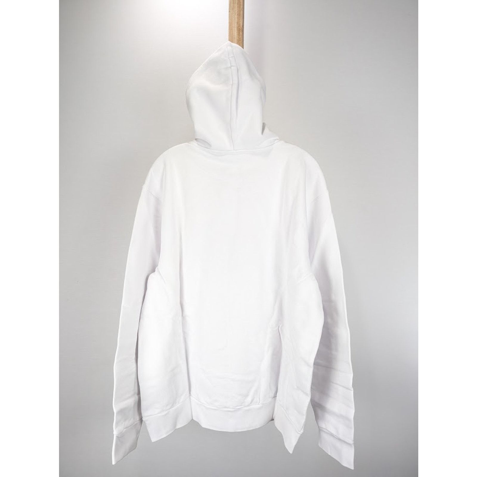 Palm Angels o1rshd1 HK SP Rayed Hoody in White/Orange Size US XXL / EU 58 / 5 - 14 Thumbnail