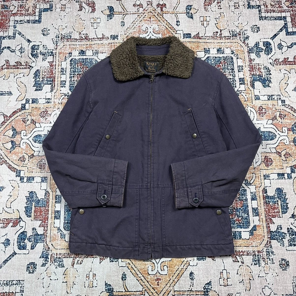 Hysteric Glamour Archive Hysteric Glamour Kinky Jeans Canvas Jacket Sherpa Size US L / EU 52-54 / 3 - 7 Thumbnail