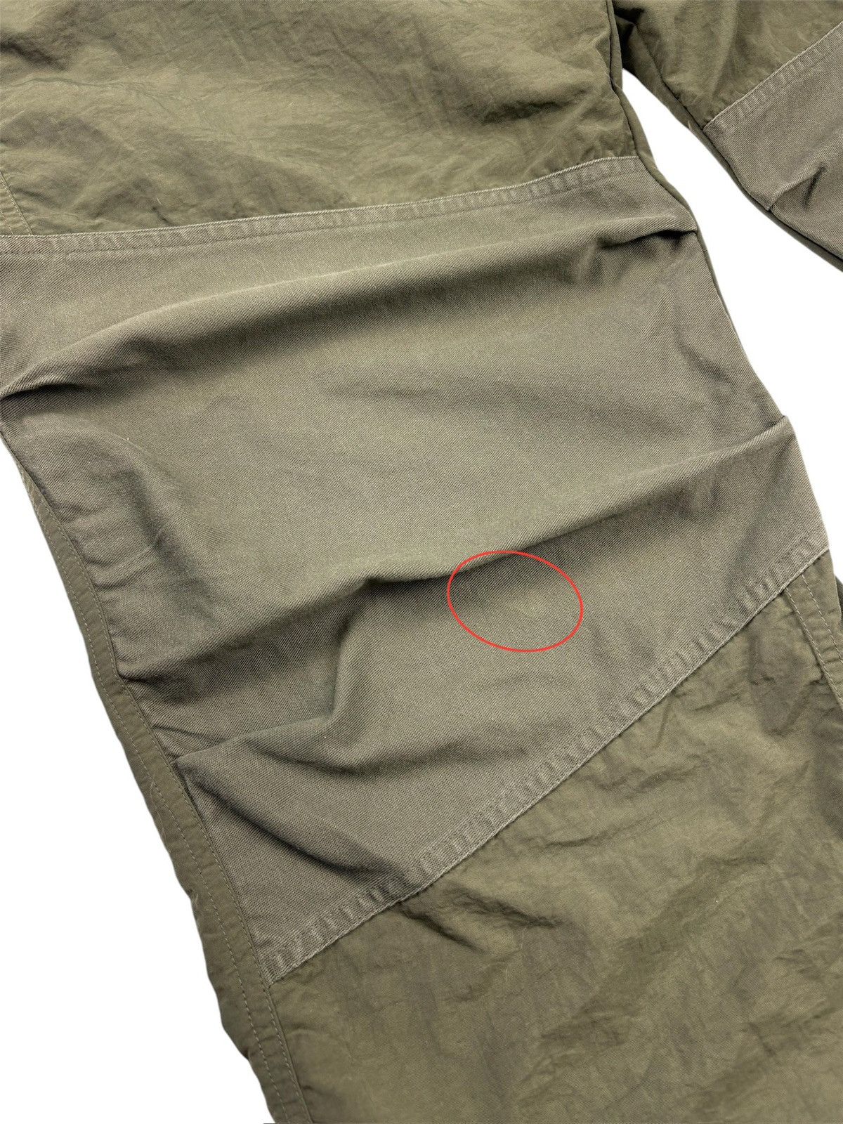 Adidas × Vintage ADIDAS 2000 Y2K KHAKI BELTED NYLON TRACK PANTS SIZE M Size US 28 / EU 44 - 4 Thumbnail