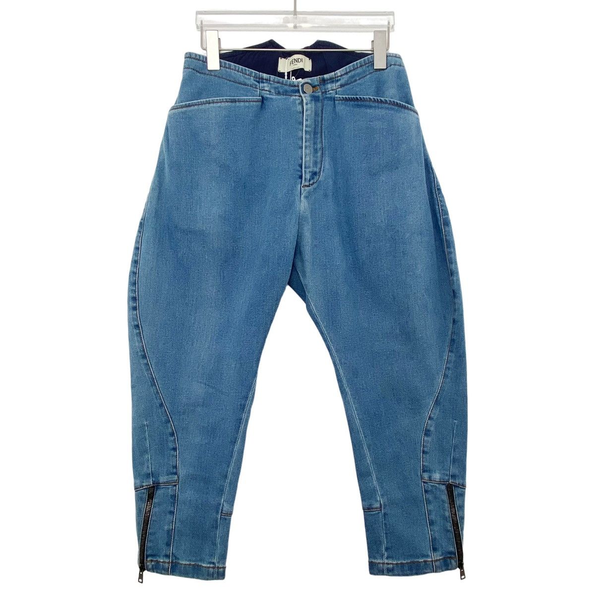 Fendi Fendi Light Blue Jeans K26WX Size 26" / US 2 / IT 38 - 1 Thumbnail
