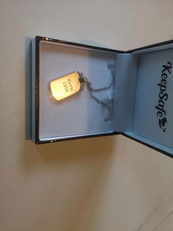 Designer KeepSafe stainless steel necklace for him Size ONE SIZE - 3 Thumbnail