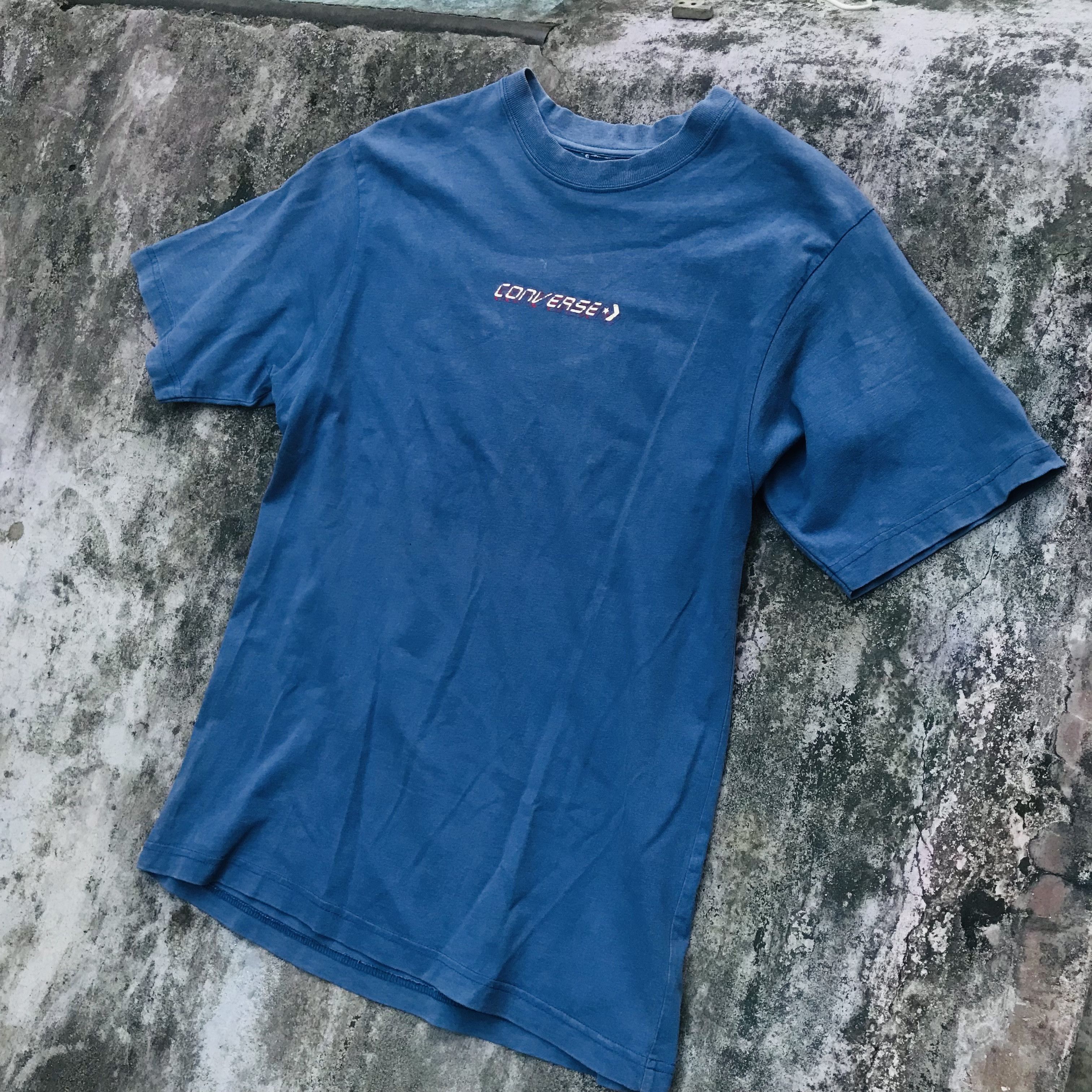 Converse × Vintage Vintage Converse Reflective Graphic Tee Size US S / EU 44-46 / 1 - 1 Thumbnail