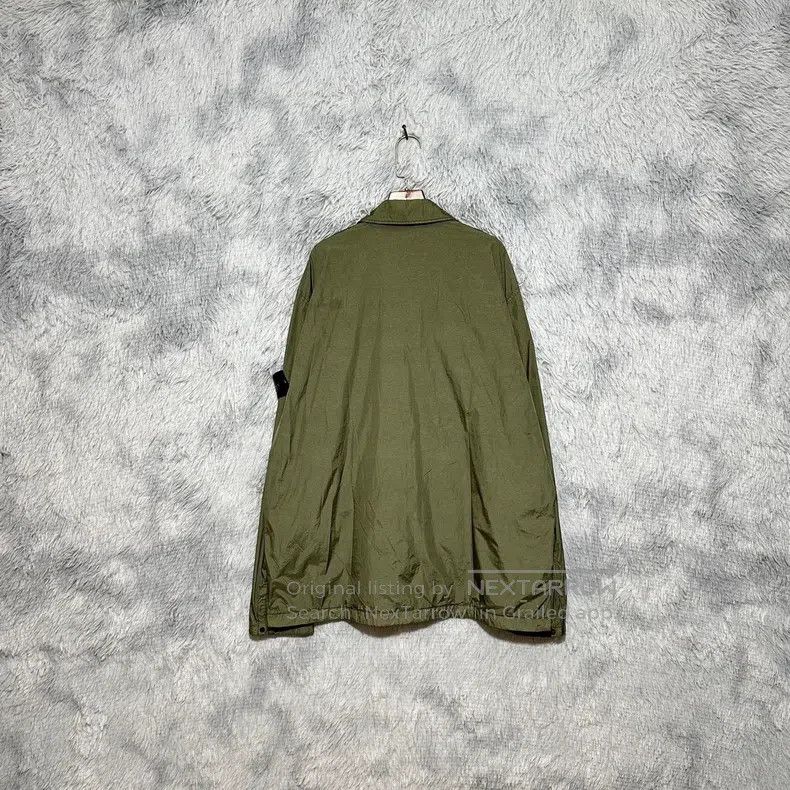 Stone Island Stone Island Pleated Nylon Jacket, Military Green, XXL Siz Size US XXL / EU 58 / 5 - 2 Thumbnail
