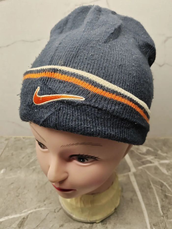 Nike Vintage Nike Beanie Snowcap Size ONE SIZE - 2 Thumbnail