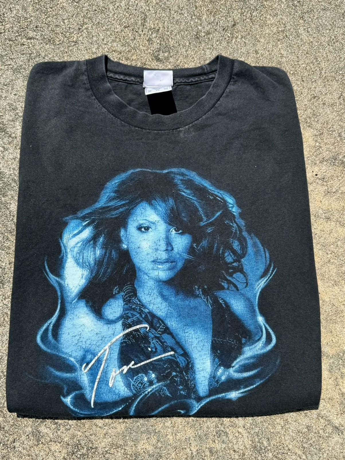 Band Tees × Rap Tees × Vintage Toni Braxton Vintage 90’s Rap Concert Band T-Shirt Size US XL / EU 56 / 4 - 9 Thumbnail