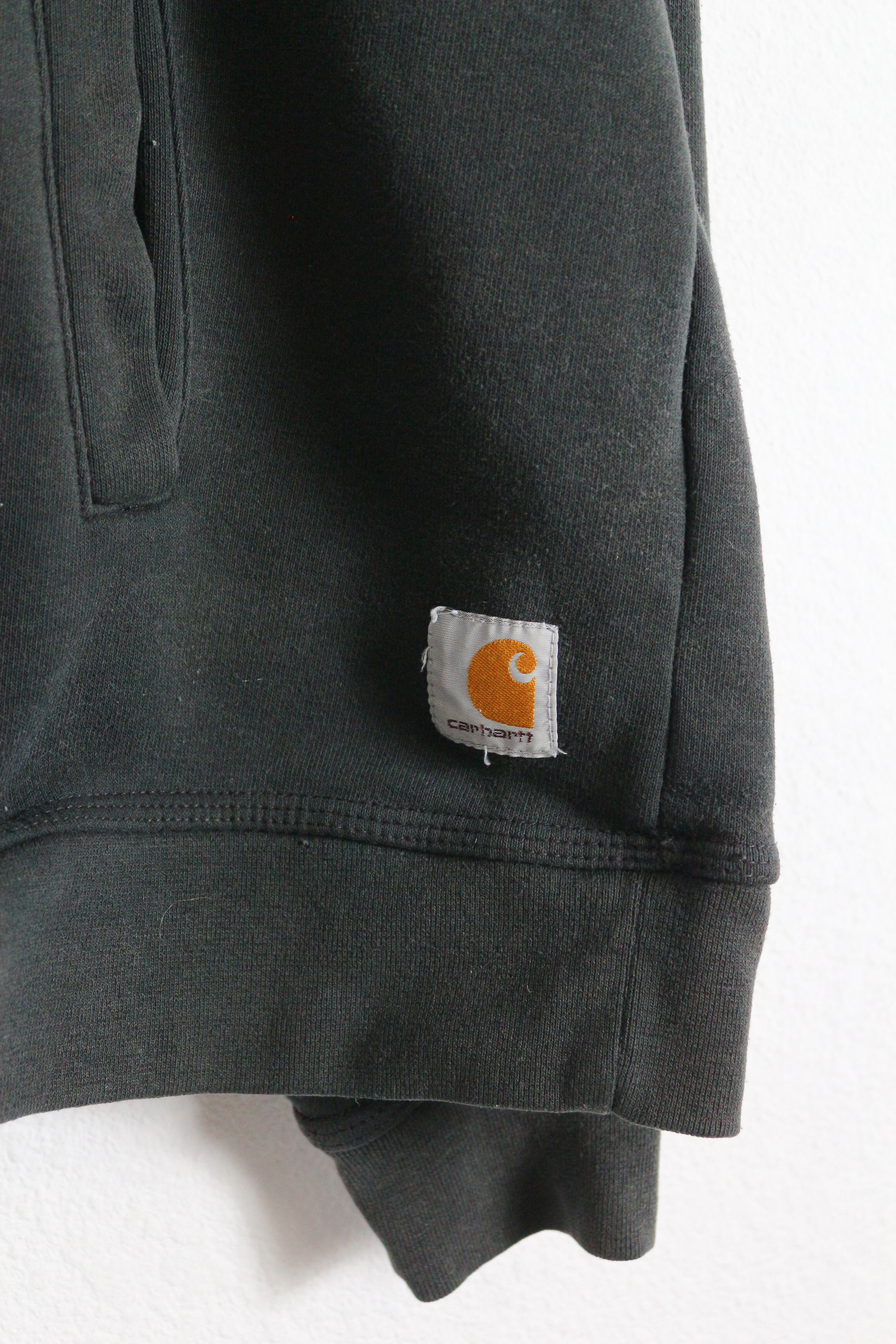 Carhartt Vintage Carhartt Logo Bleached Fade Zip Oversize Sweatshirt Size US L / EU 52-54 / 3 - 2 Thumbnail