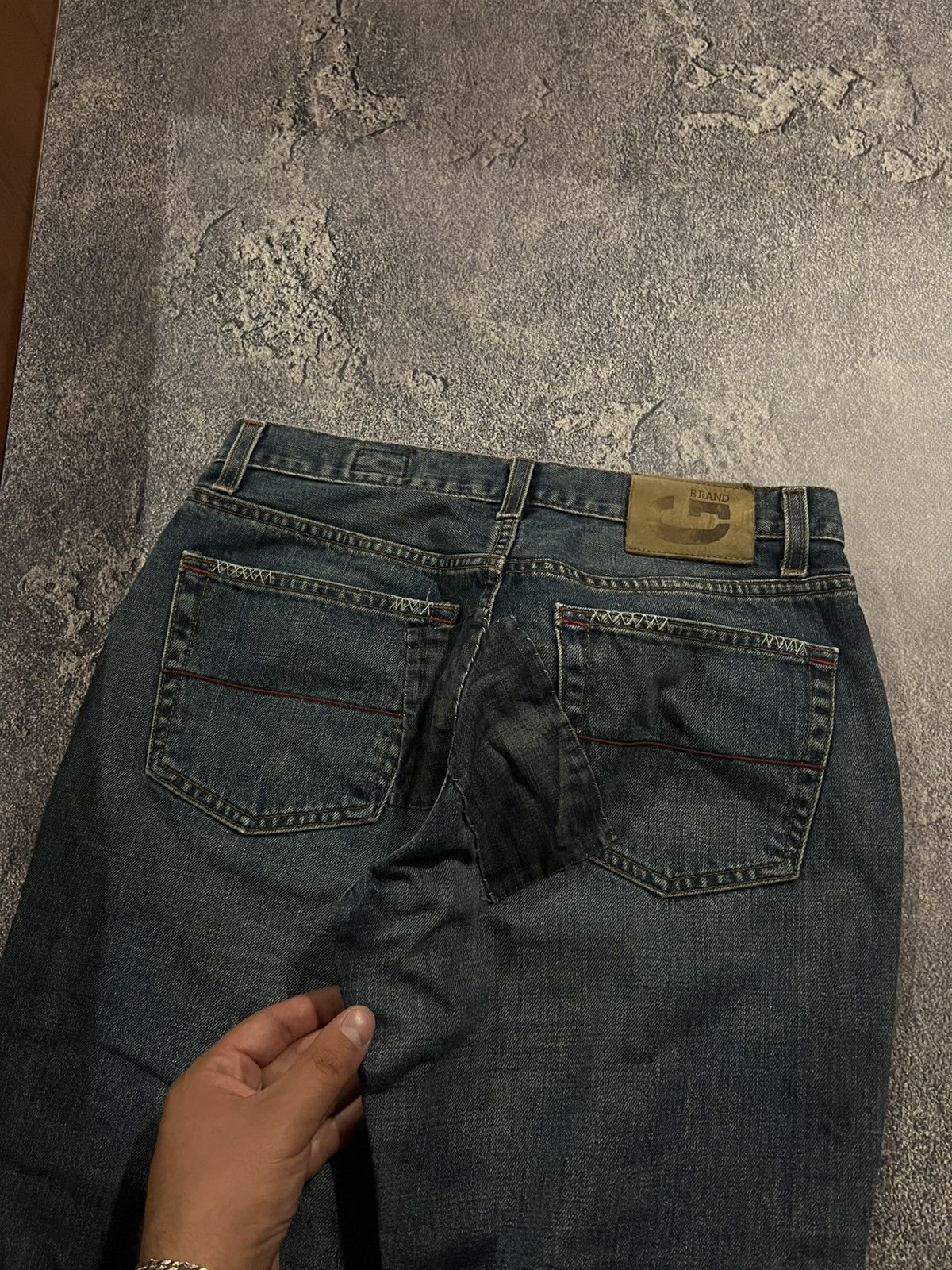 Japanese Brand Japanese Patchwork Sexy Slim Fit / Balenciaga Style 90 Size US 30 / EU 46 - 9 Thumbnail