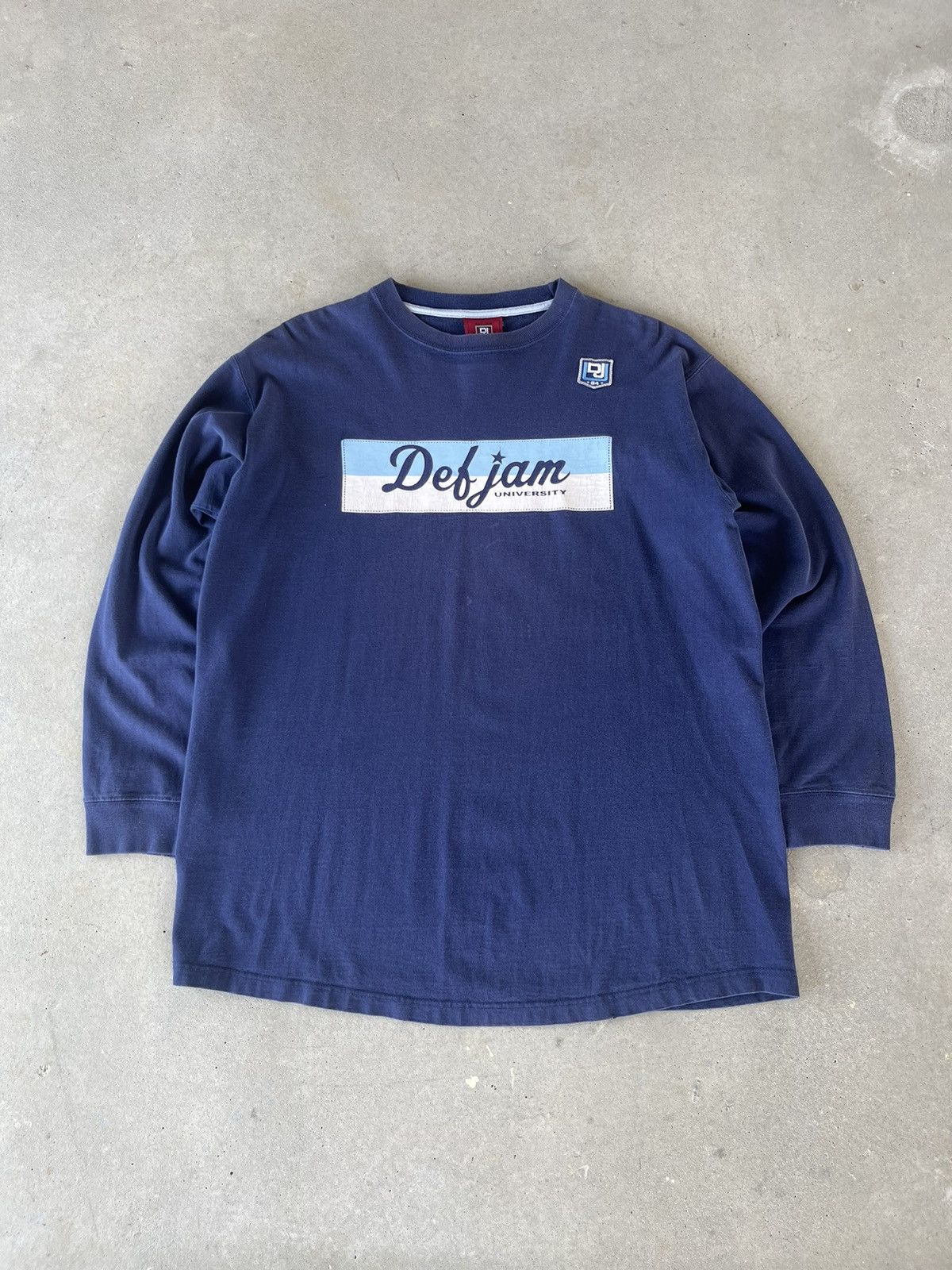 Vintage Vintage Y2K Def Jam Records Long Sleeve T-Shirt Size US L / EU 52-54 / 3 - 1 Thumbnail