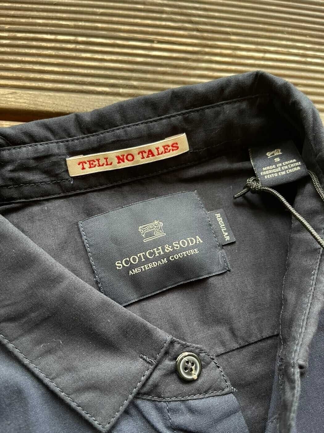 Scotch & Soda Scotch&Soda Dark Blue S button shirt Size US S / EU 44-46 / 1 - 6 Thumbnail