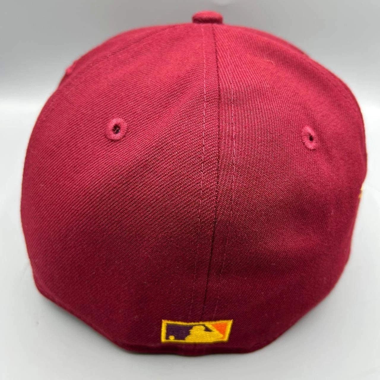 New Era Arizona Diamondbacks Hat Men 7 3/8 Red Orange MLB Fitted Cap Size ONE SIZE - 8 Thumbnail