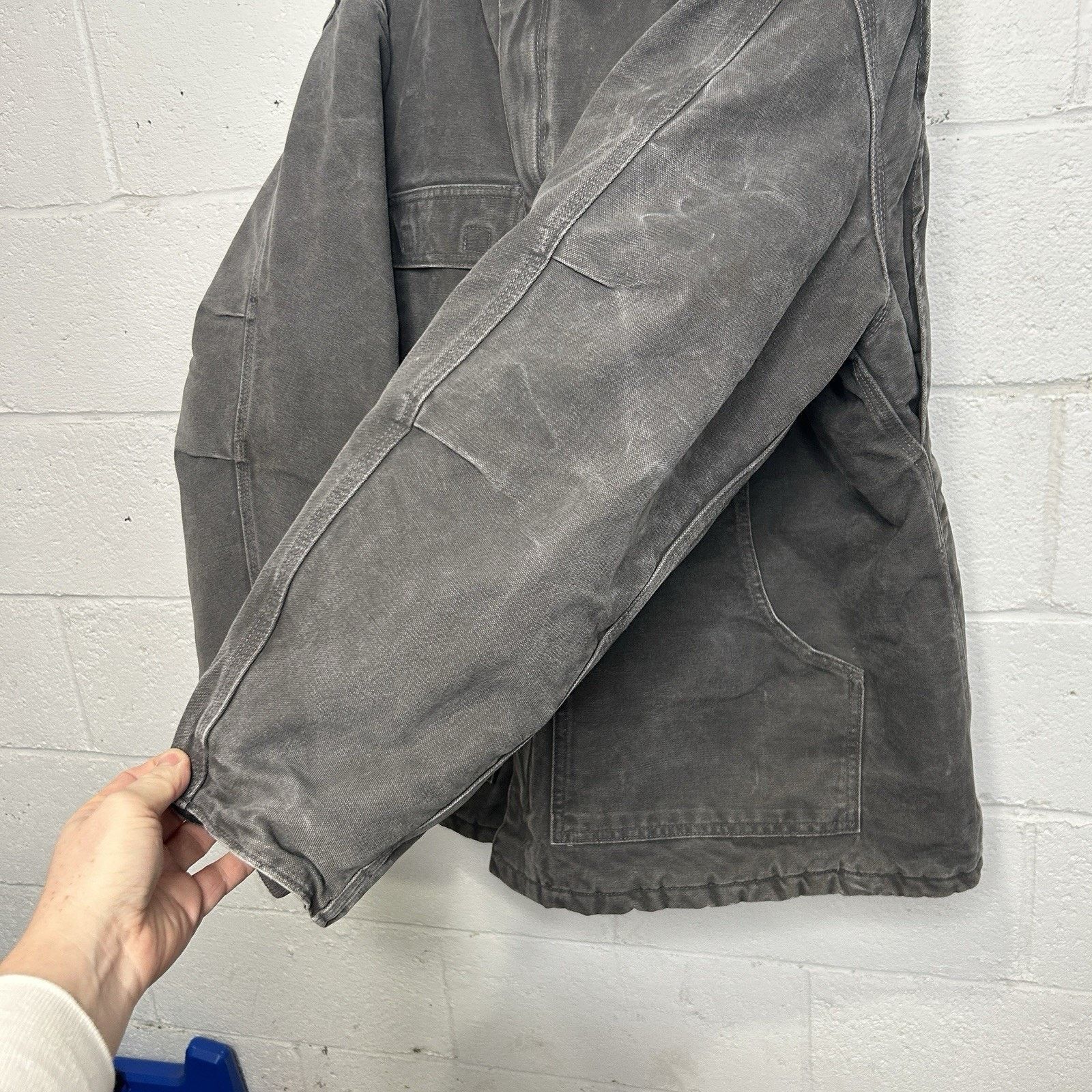 Carhartt Vintage Carhartt Quilted Artic Jacket “Gravel Grey” C26 GVL Size US XL / EU 56 / 4 - 7 Thumbnail