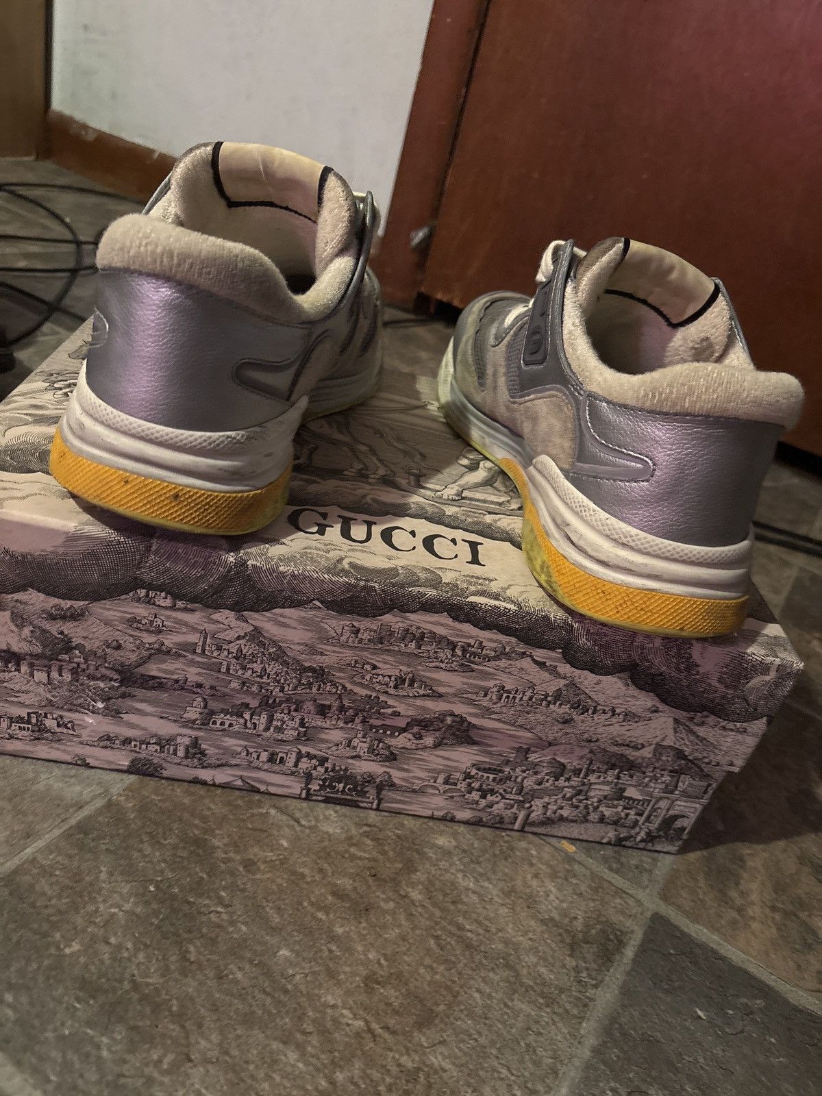 Gucci Gucci Ultrapace “silver metallic” Size US 8.5 / EU 41-42 - 6 Thumbnail