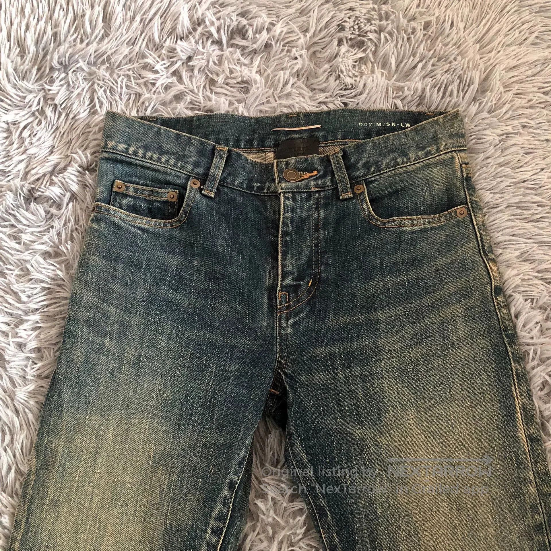 Saint Laurent Paris Saint Laurent 15SS Washed Jeans. Size 26" / US 2 / IT 38 - 2 Thumbnail