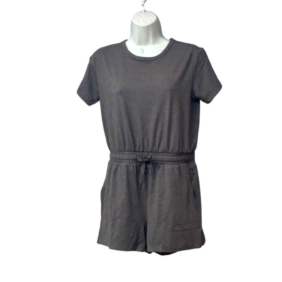 Other Member's Mark Women's Favorite Soft T-shirt Romper, Brown, Size S / US 4 / IT 40 - 12 Thumbnail