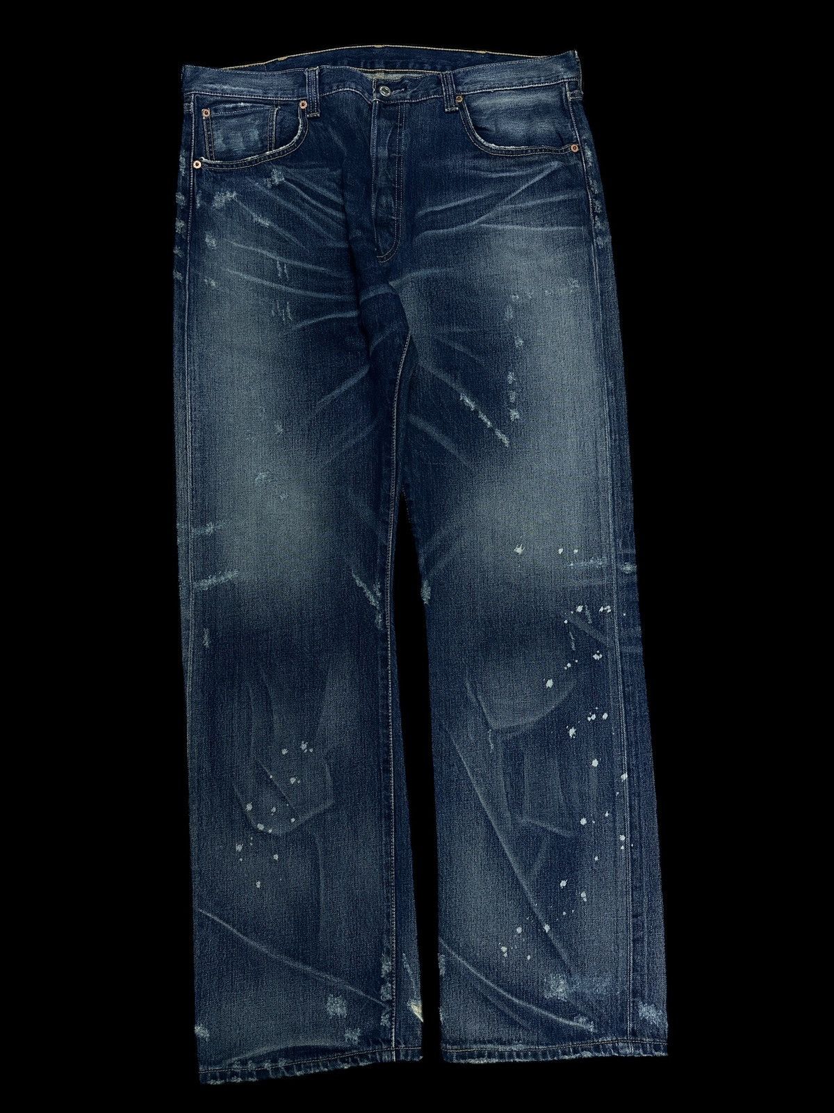 Levi's 💥Levis 501💥 Art Original Design Levis Five O one 💥 Size US 38 / EU 54 - 1 Thumbnail