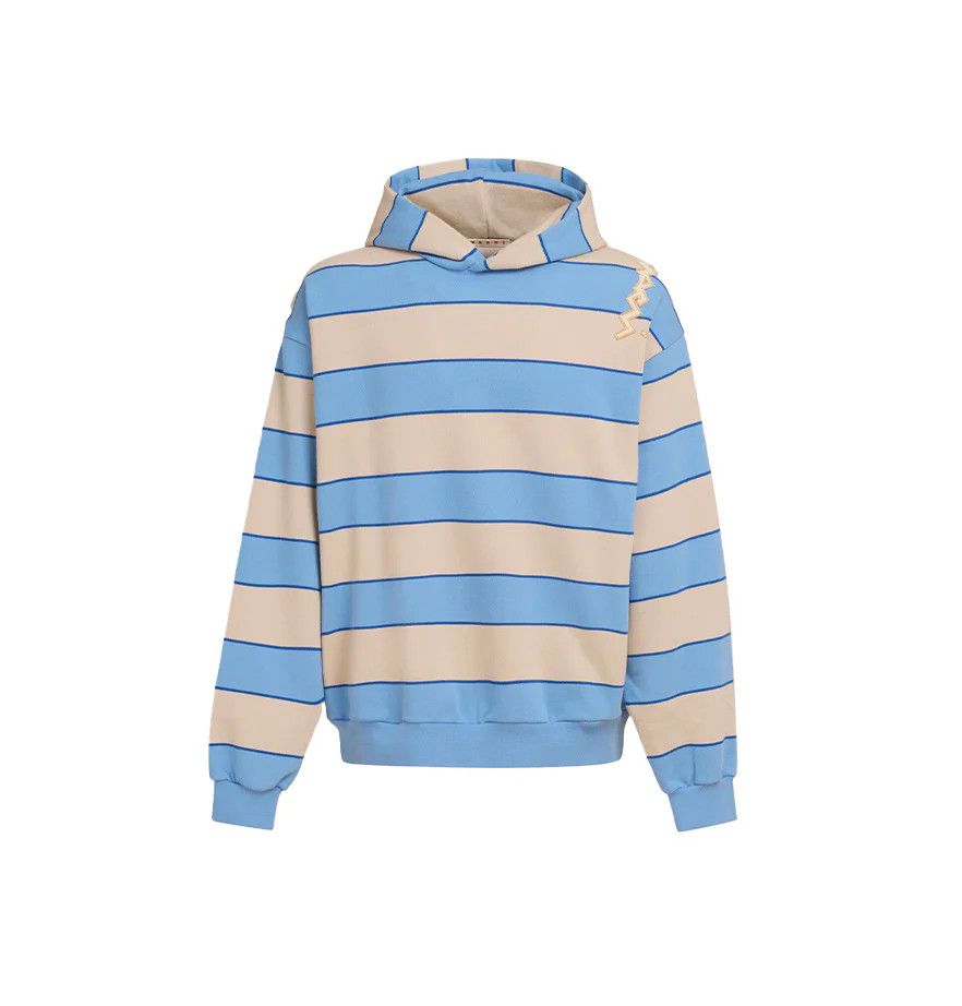 Marni o1f1d3z0326 Oversized Hoodie in Multicolor Size US M / EU 48-50 / 2 - 1 Thumbnail