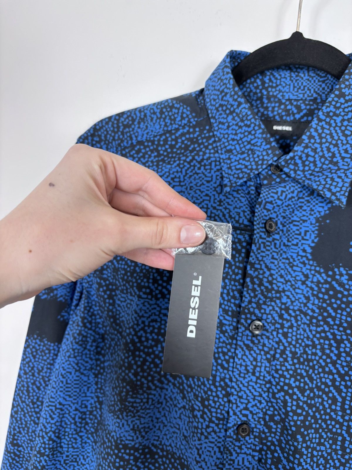 Diesel Diesel Luxx NWT Men’s All Over Print Button Up Shirt Size US S / EU 44-46 / 1 - 6 Thumbnail