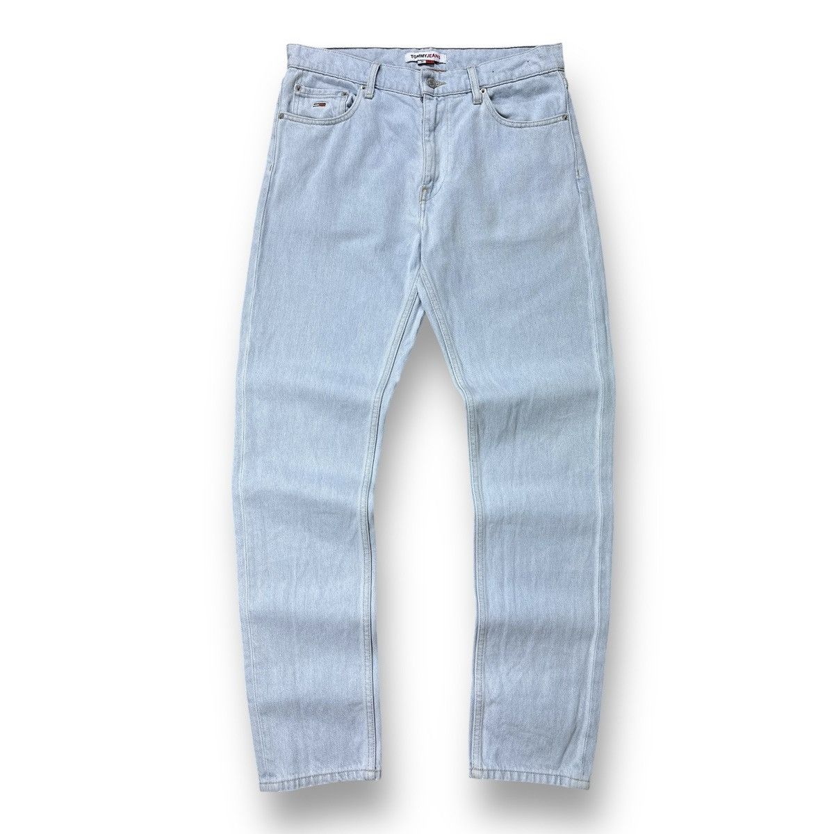 Tommy Hilfiger Tommy Hilfiger Dad Jeans Regular Tapered Blue Denim W31 L34 Size US 31 - 6 Thumbnail