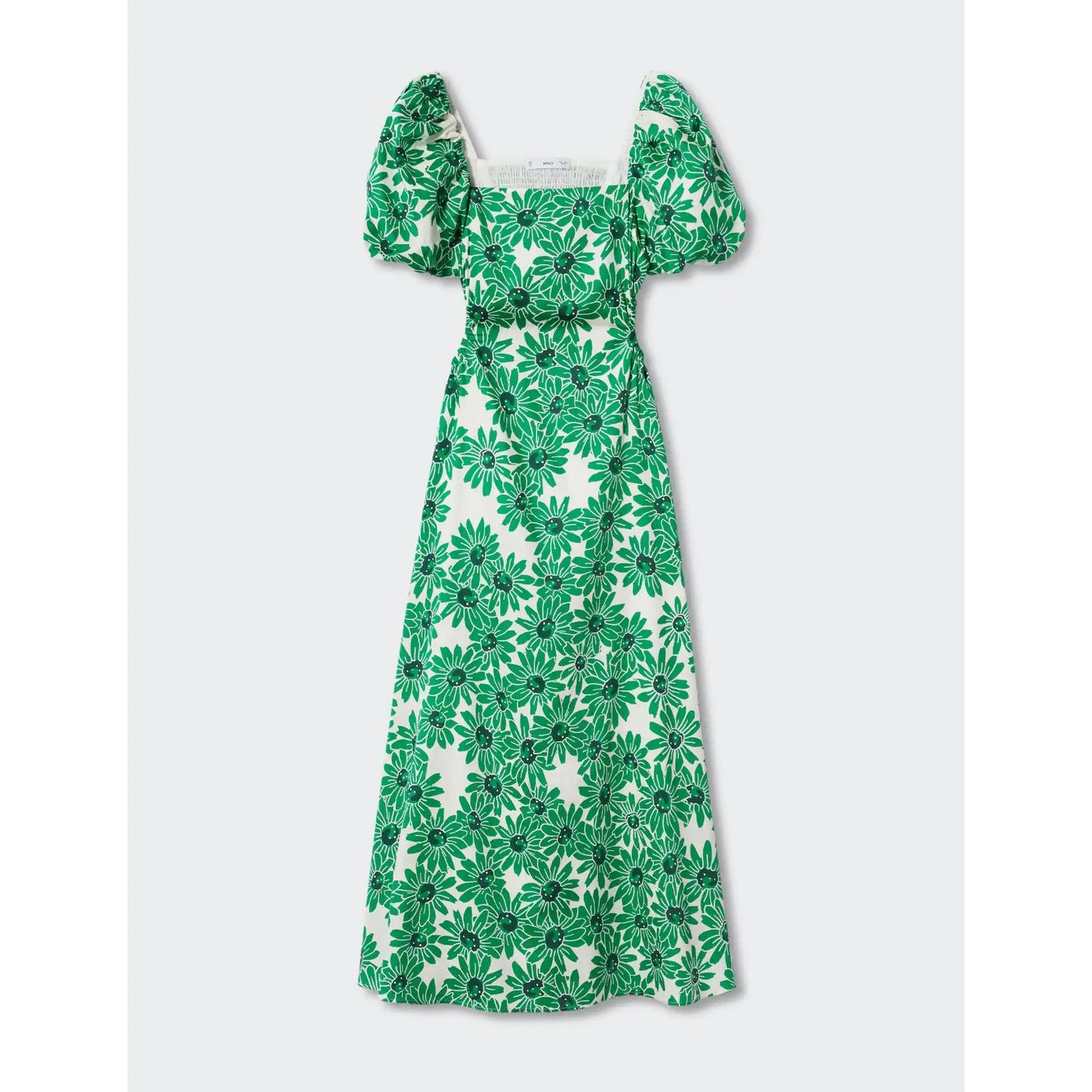 MANGO Floral Print Midi Dress NWT