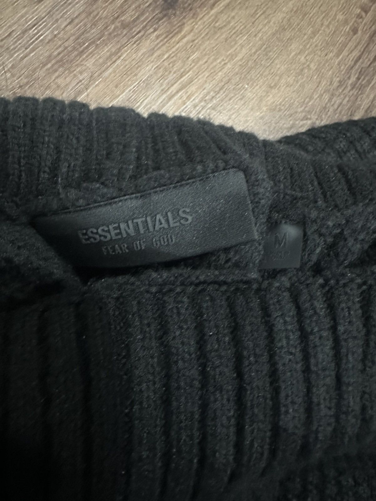 Fear of God Fear of God Essentials Black Knit Sweater Size US M / EU 48-50 / 2 - 4 Thumbnail