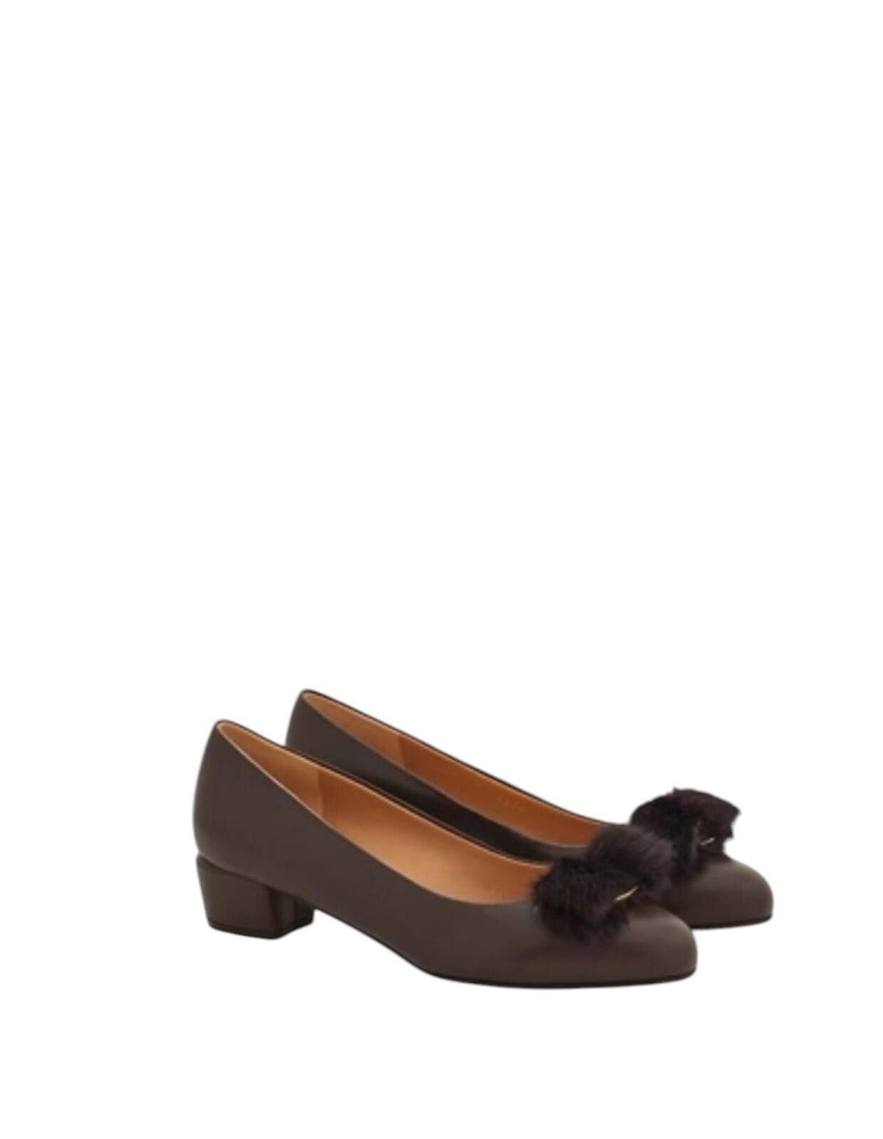 Salvatore Ferragamo Ferragamo Vara Block Heel Pump Size ONE SIZE - 2 Thumbnail