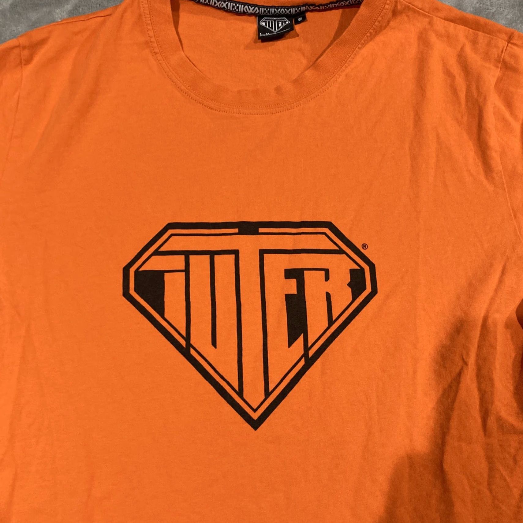 Logo 7 Iuter Logo T-Shirt - S Men Orange Logo Small Size US S / EU 44-46 / 1 - 2 Thumbnail