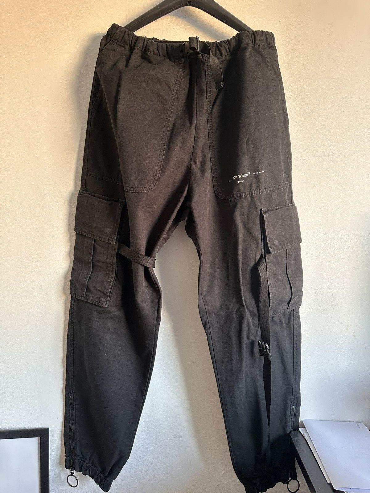 Off-White Off-White Parachute Cargo Pant SS2020 Size US 32 / EU 48 - 4 Thumbnail
