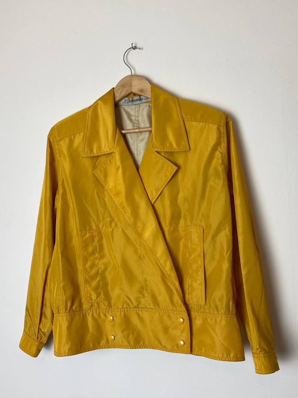 Jean-Louis Scherrer Vintage J-L Scherrer Paris Nylon Cropped Jacket Size M / US 6-8 / IT 42-44 - 5 Thumbnail