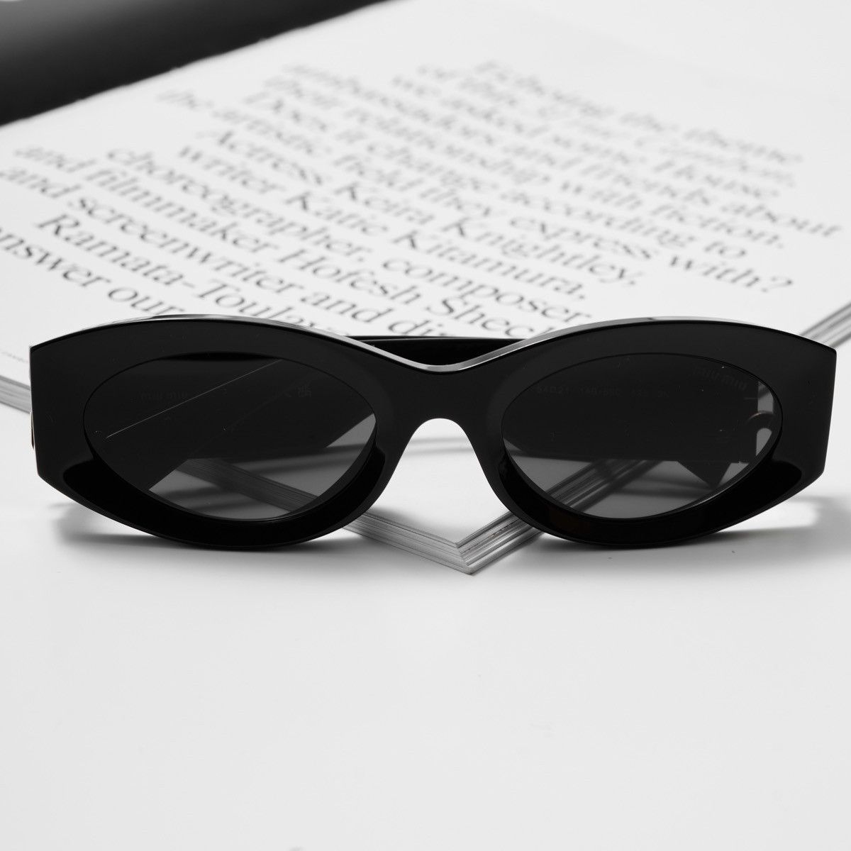 Miu Miu MIU MIU 0MU 11WS 1AB5S0 SUNGLASSES Size ONE SIZE - 6 Thumbnail