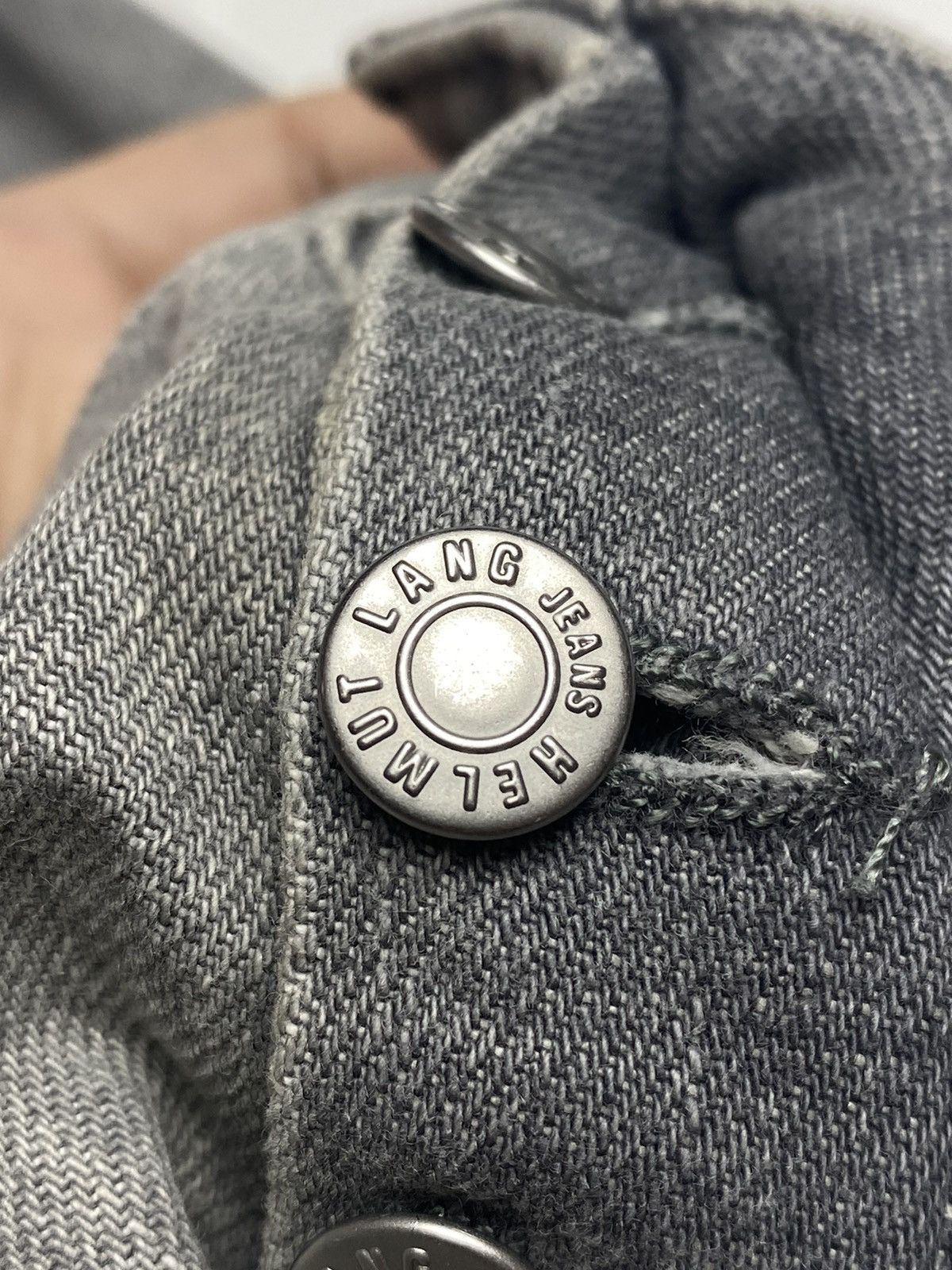 Helmut Lang 1990s Helmut Lang - Dirty Washed Denim Size US 29 - 7 Thumbnail