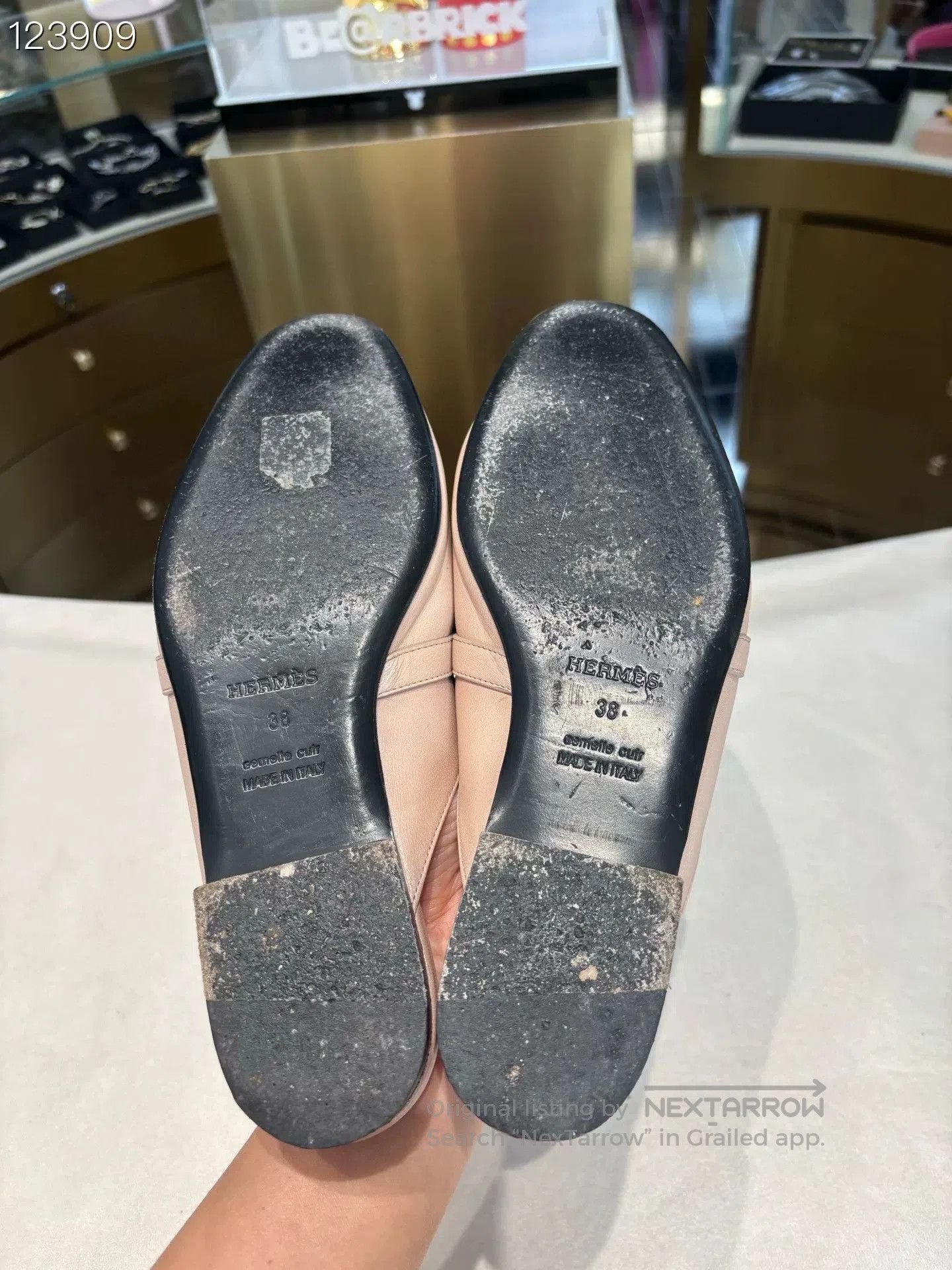 Hermes Hermès Kelly Pink Mule Slippers. Size US 7 / IT 37 - 6 Thumbnail