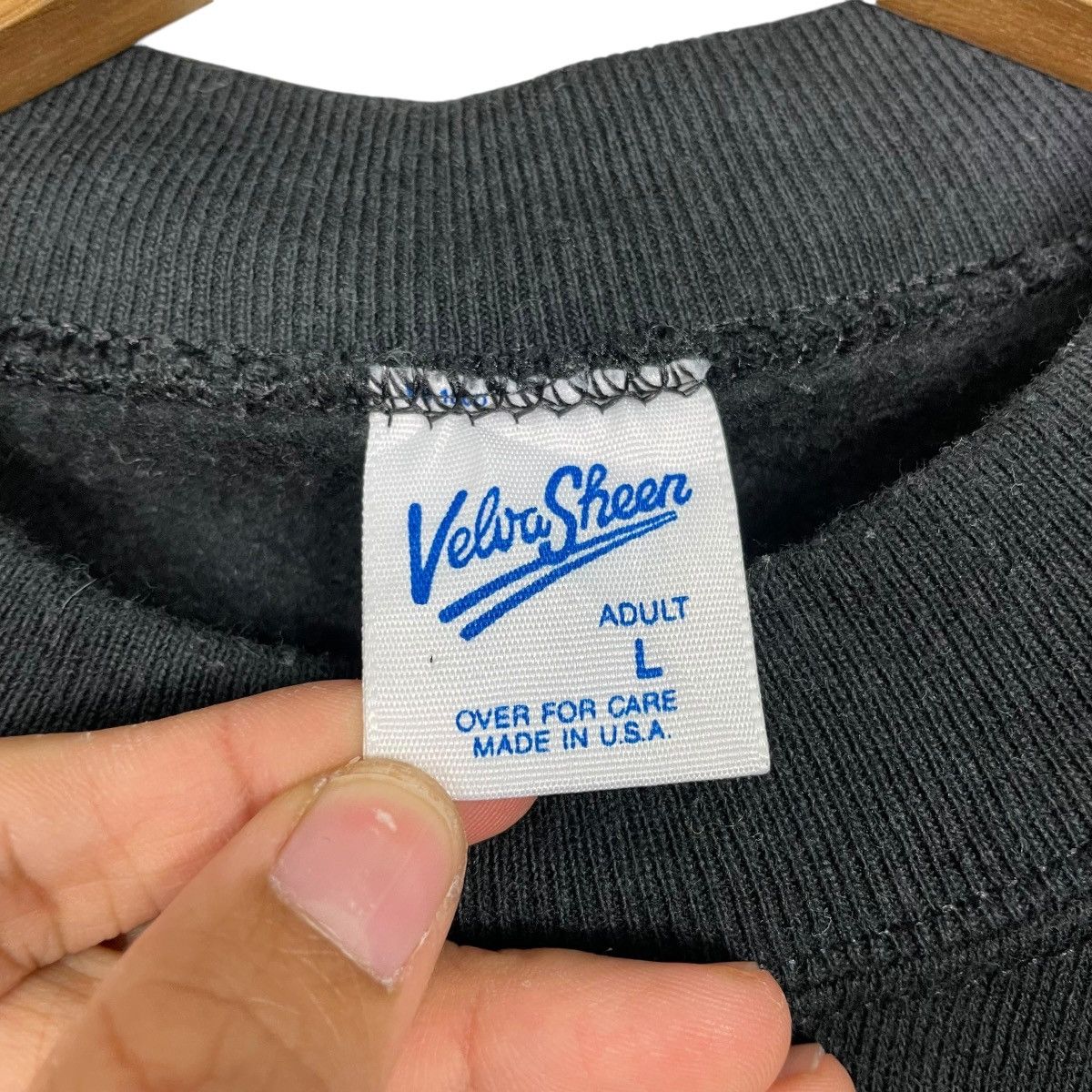 Velva Sheen Vintage 90s Muckey Mouse Sweatshirt Size US L / EU 52-54 / 3 - 11 Thumbnail