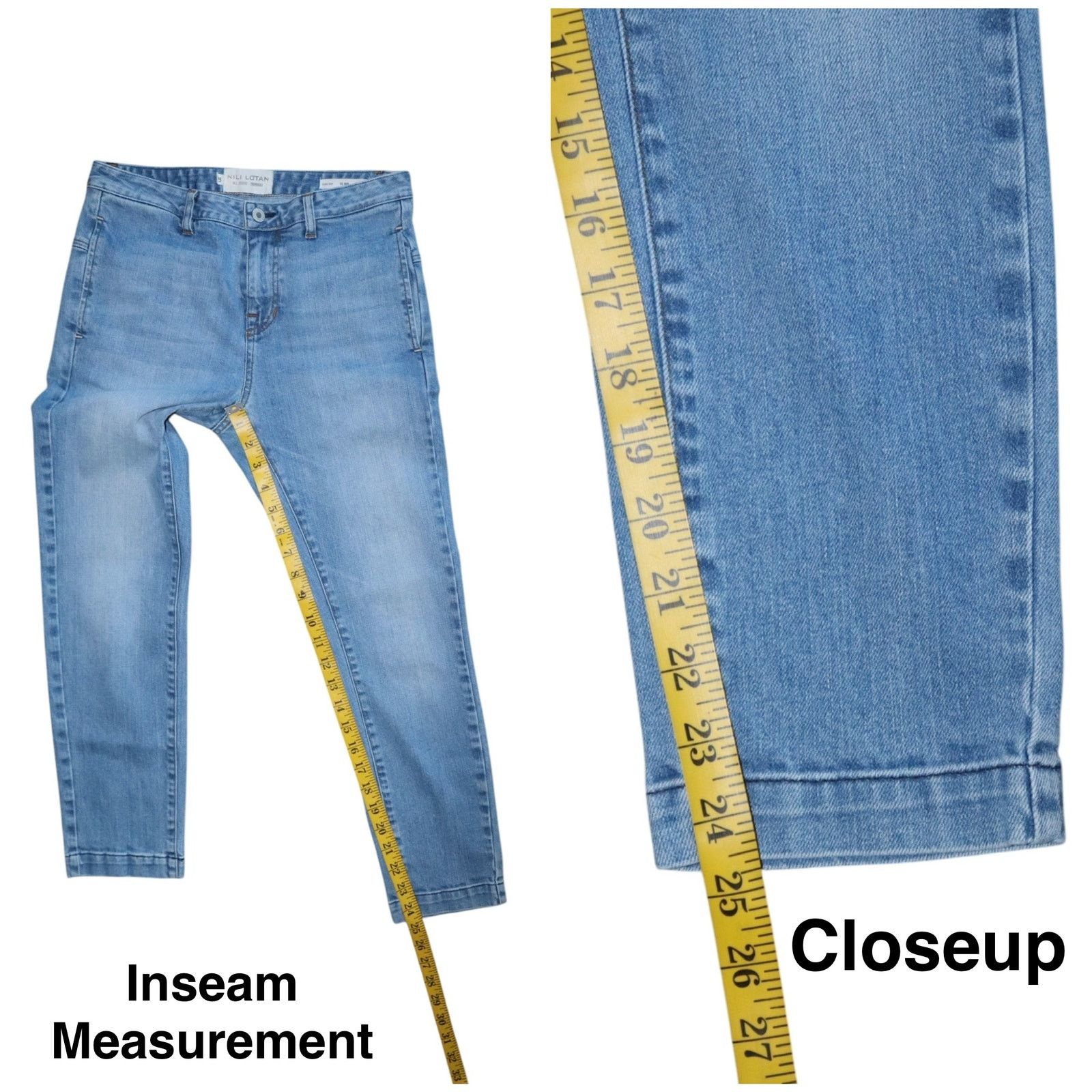 Nili Lotan Nili Lotan Tel Aviv Jeans Size 25 Size 25" / US 0 / IT 36 - 5 Thumbnail