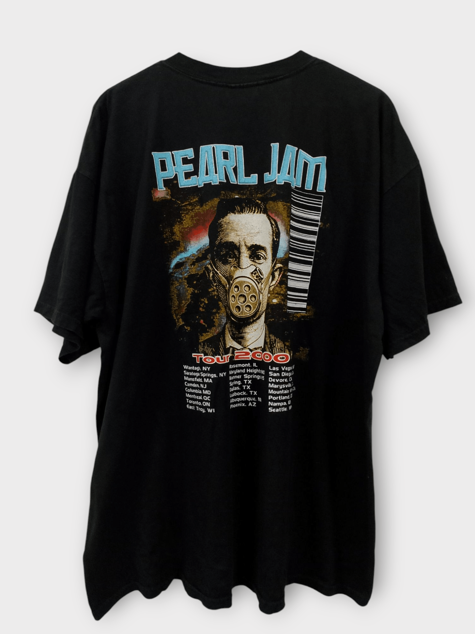 Band Tees × Vintage Vintage 2000 Pearl Jam Binaural Tour Tee Size US XXL / EU 58 / 5 - 2 Thumbnail