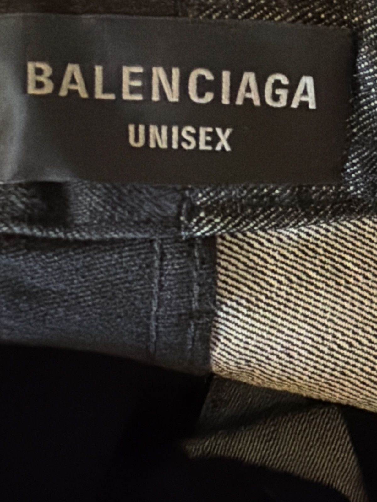 Balenciaga Balenciaga Fifty-Fifty Pants Japanese denim jeans small Size US 34 / EU 50 - 6 Thumbnail