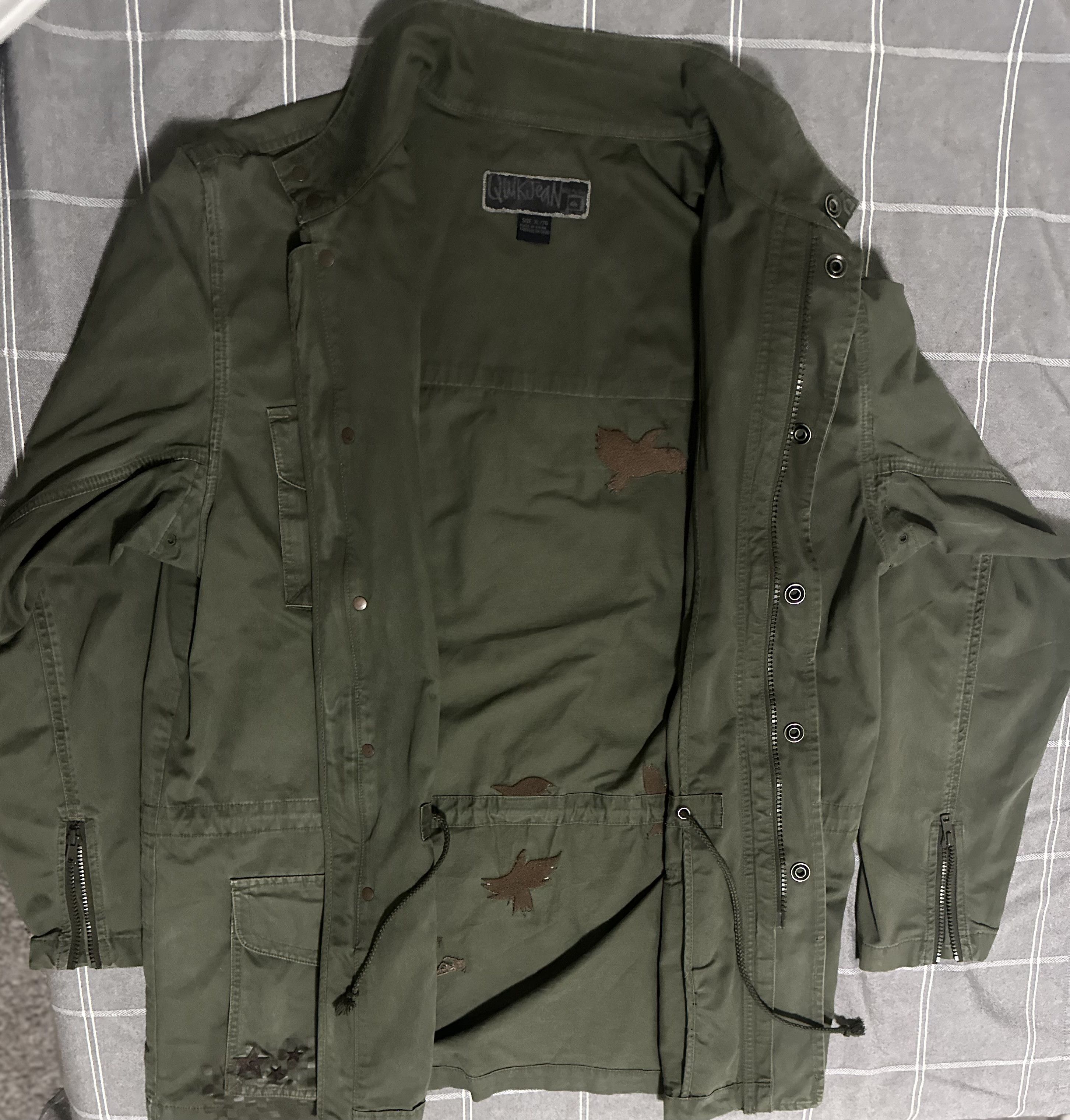 Quiksilver Quick silver edition field jacket-olive,embroidery Size US XL / EU 56 / 4 - 2 Thumbnail
