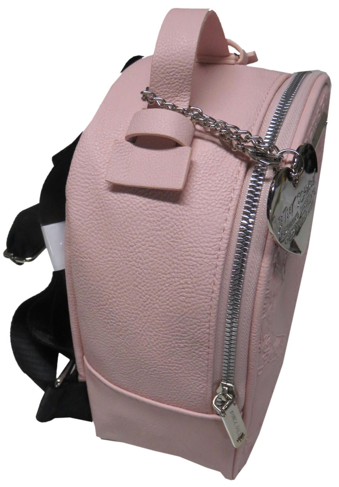 Designer Betsey Johnson Small Backpack w Hearts Blush Pink NWT Size ONE SIZE - 2 Thumbnail