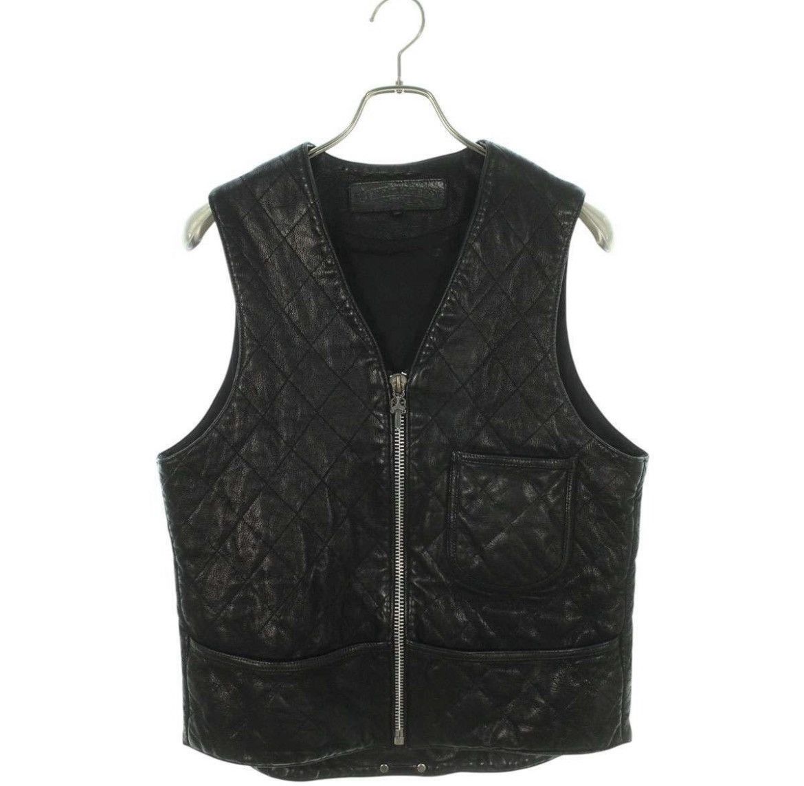 Chrome Hearts CHROME HEARTS STAR LEATHER VEST | Grailed