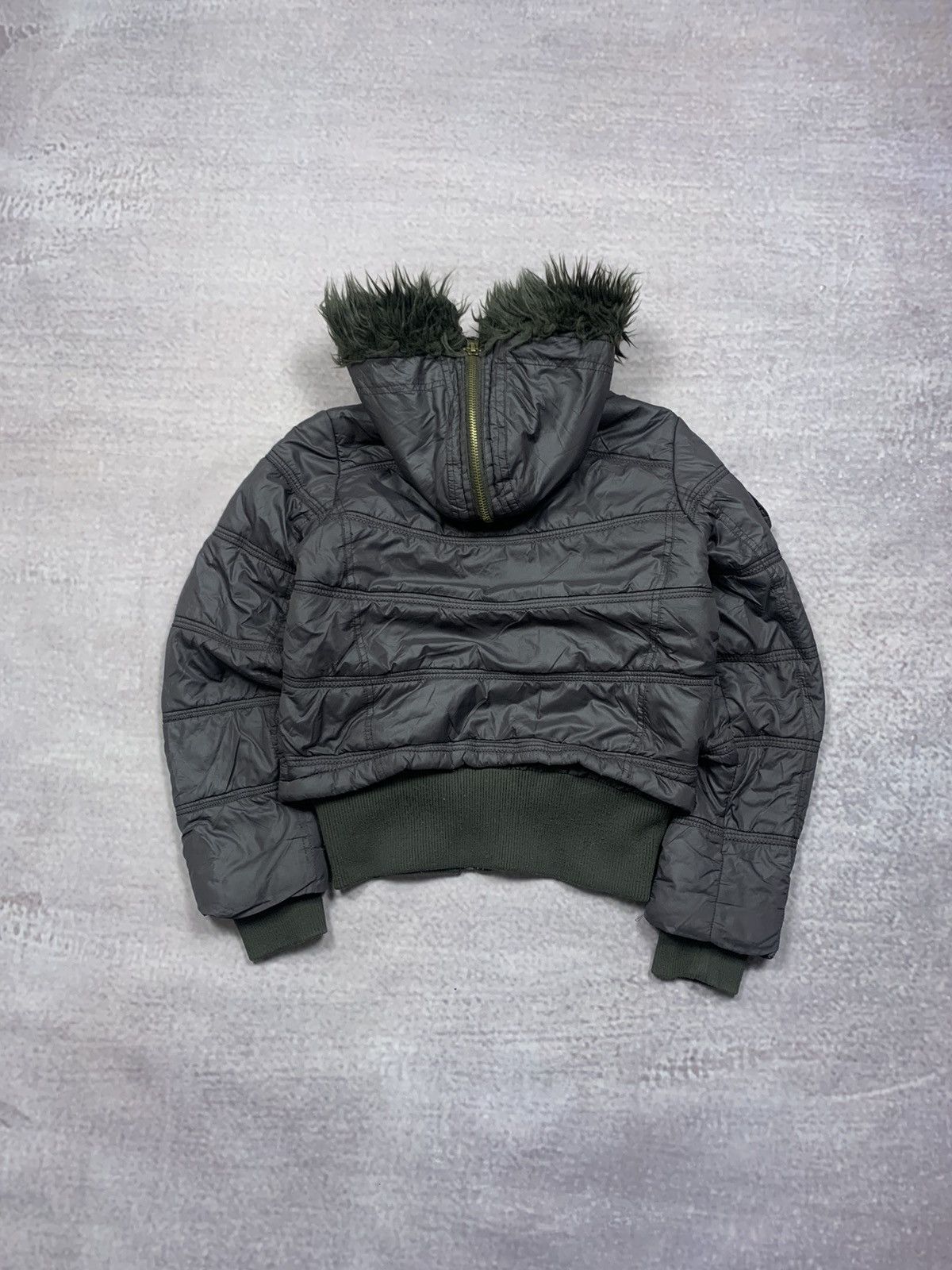 If Six Was Nine Vintage LGB If Six Was Nine Style Faux Fur Zip Bomber Size M / US 6-8 / IT 42-44 - 5 Thumbnail