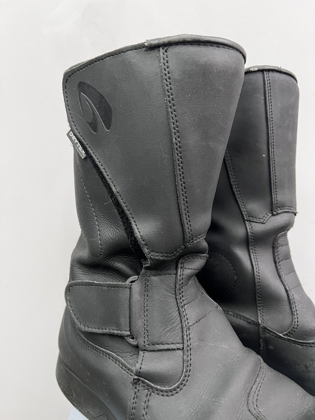 Vintage RACING MOTO LEATHER HIGH margiela style boots shoes Size US 10 / EU 43 - 7 Thumbnail