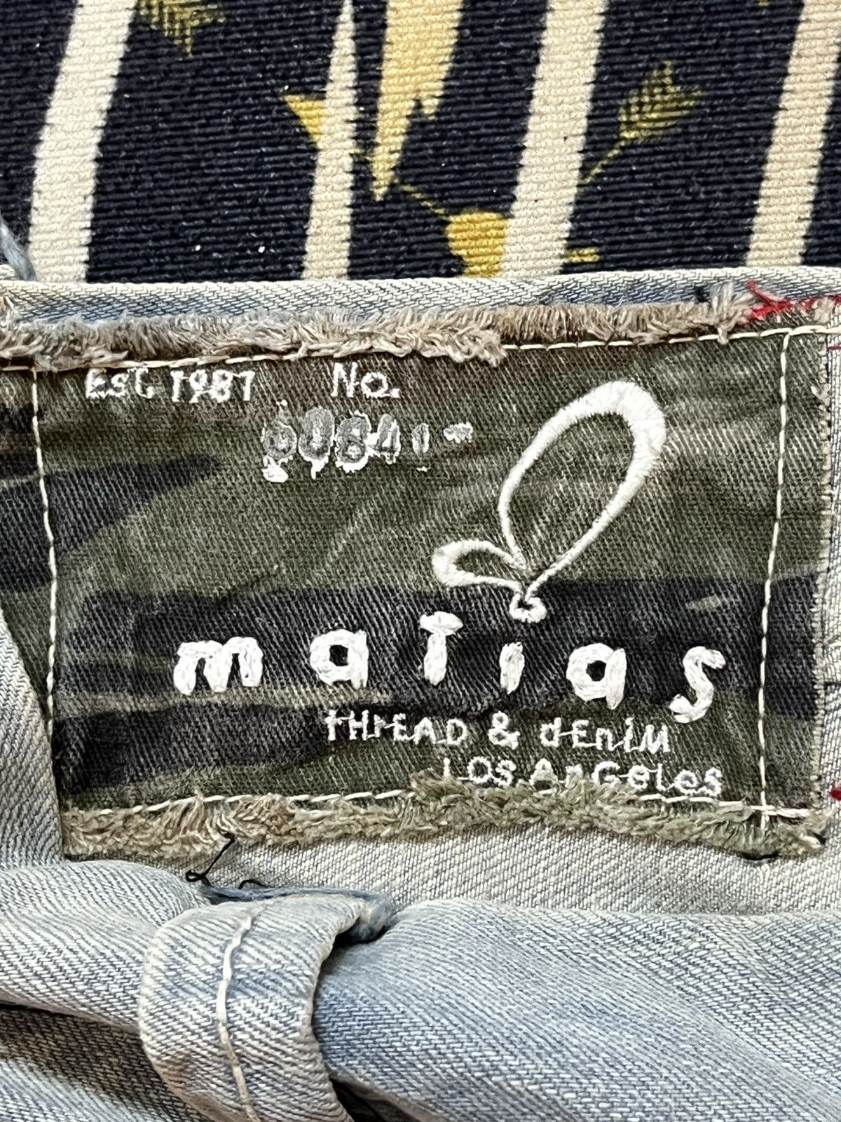 MATiAS Vintage Matias Flare Faded Button Fly Curve Leg Denim Size US 30 / EU 46 - 8 Thumbnail