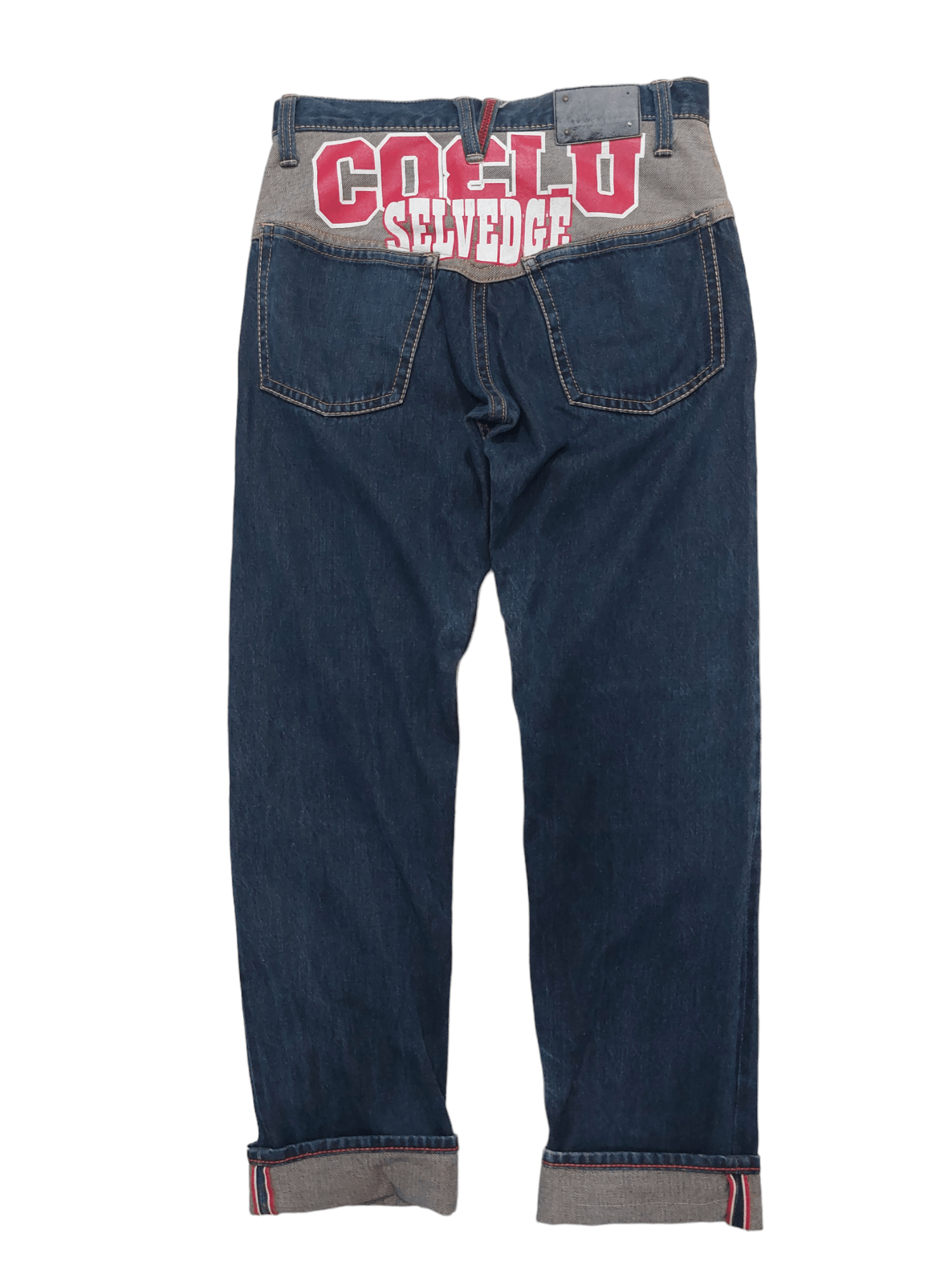 Other Co & Lu Big Logo Selvedge Denim Size US 30 / EU 46 - 2 Thumbnail