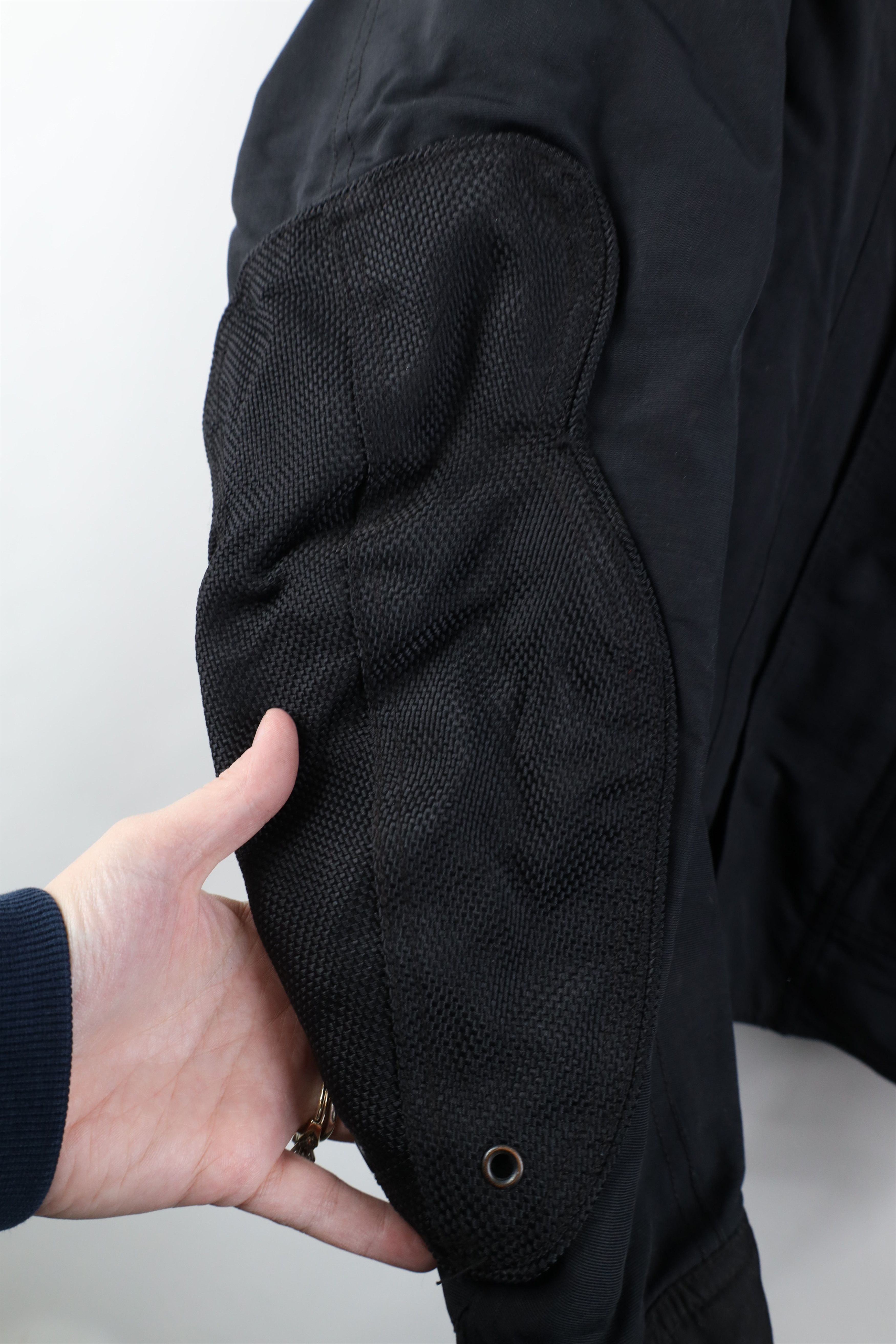 Vintage Vintage Lined Cafe Racer Motorcycle Bomber Jacket Black Size US L / EU 52-54 / 3 - 8 Thumbnail